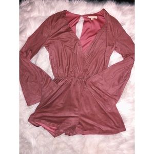 Mauve Romper
